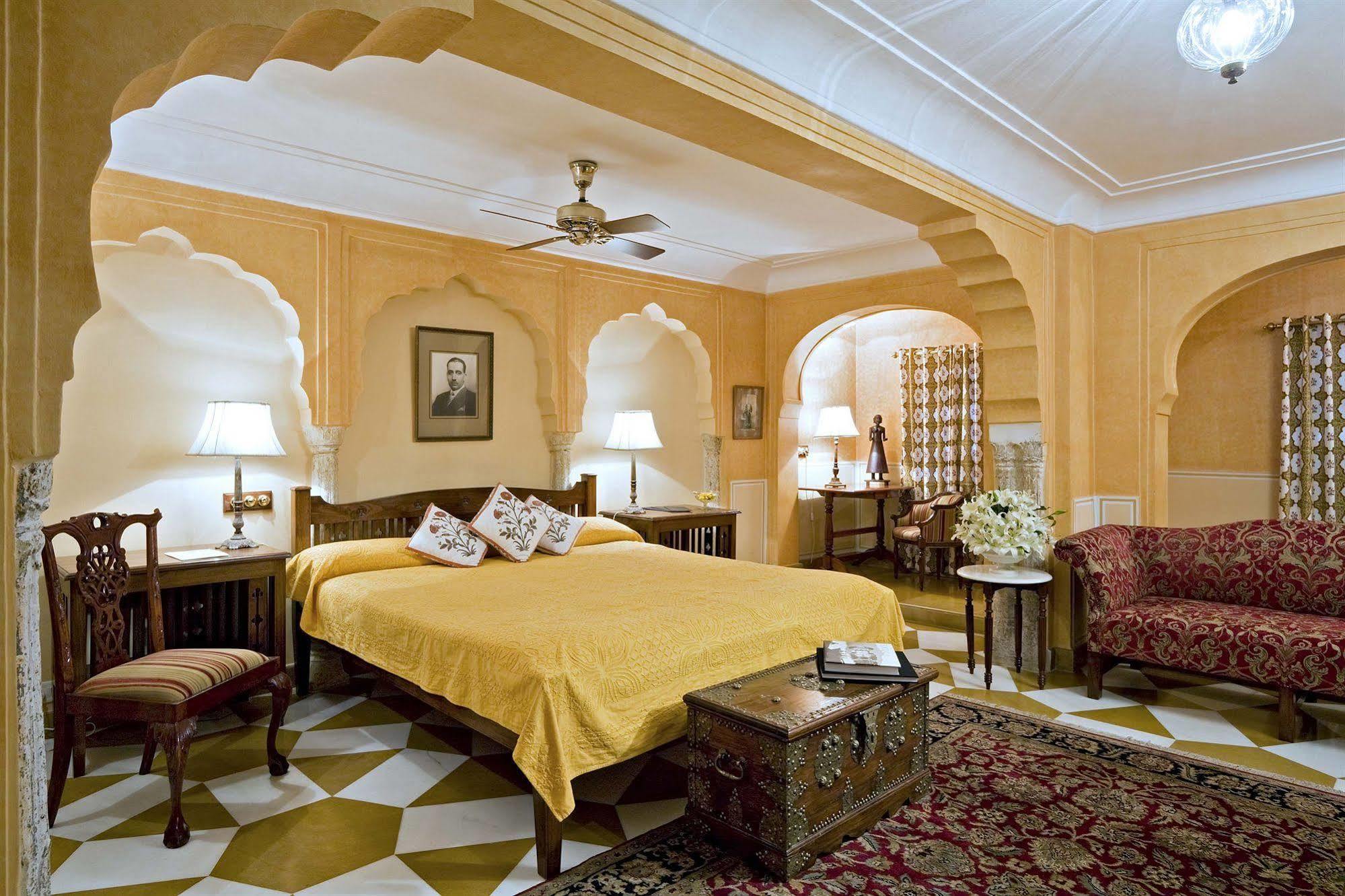 Samode Haveli Hotel Jaipur Bagian luar foto
