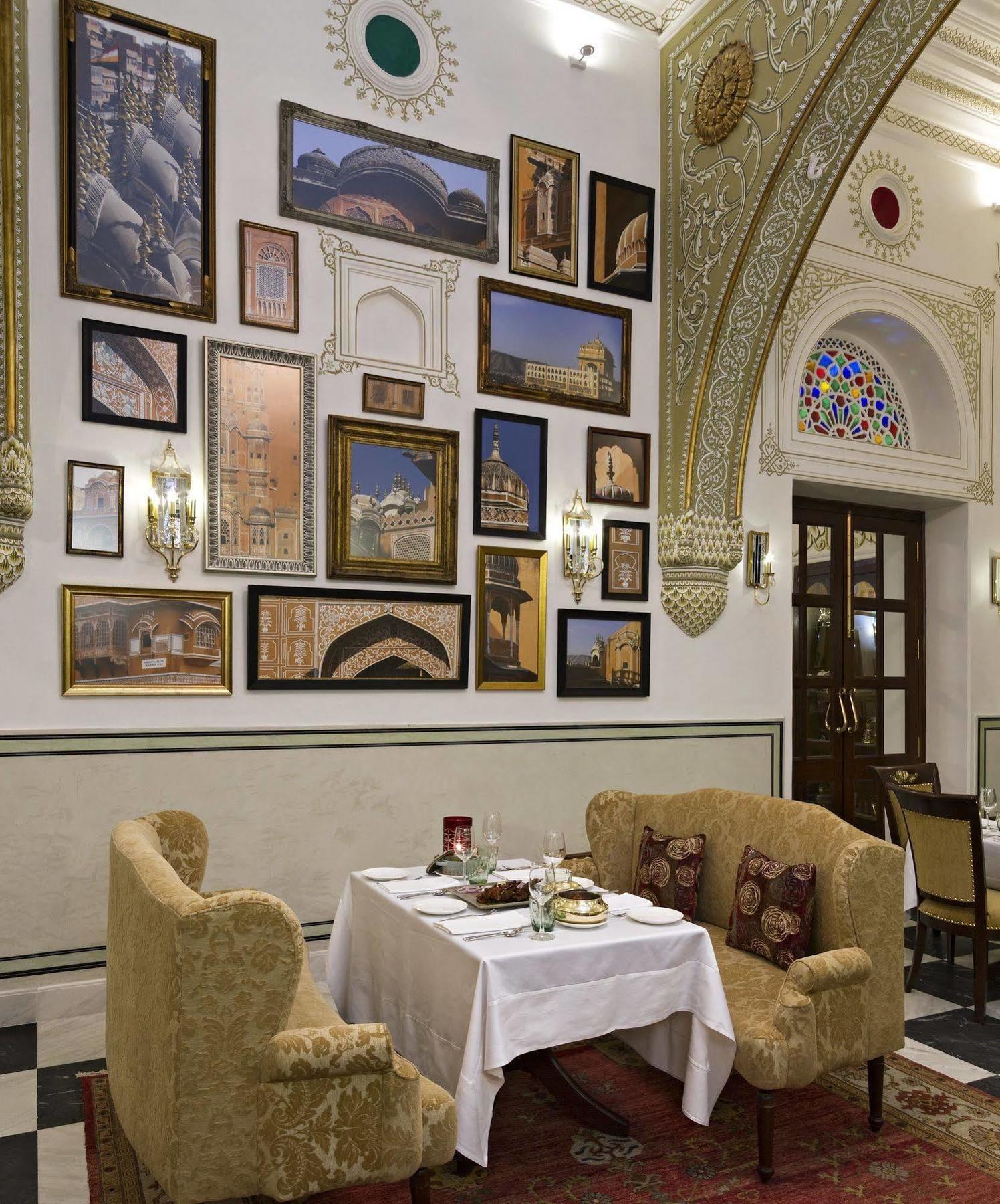 Samode Haveli Hotel Jaipur Bagian luar foto